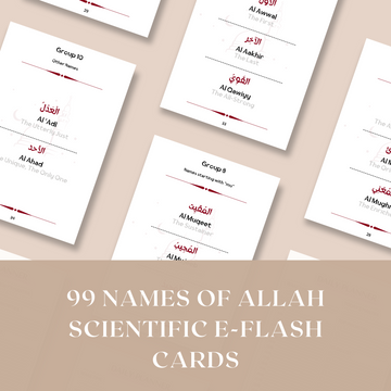 99 Names of Allah-Digital cards