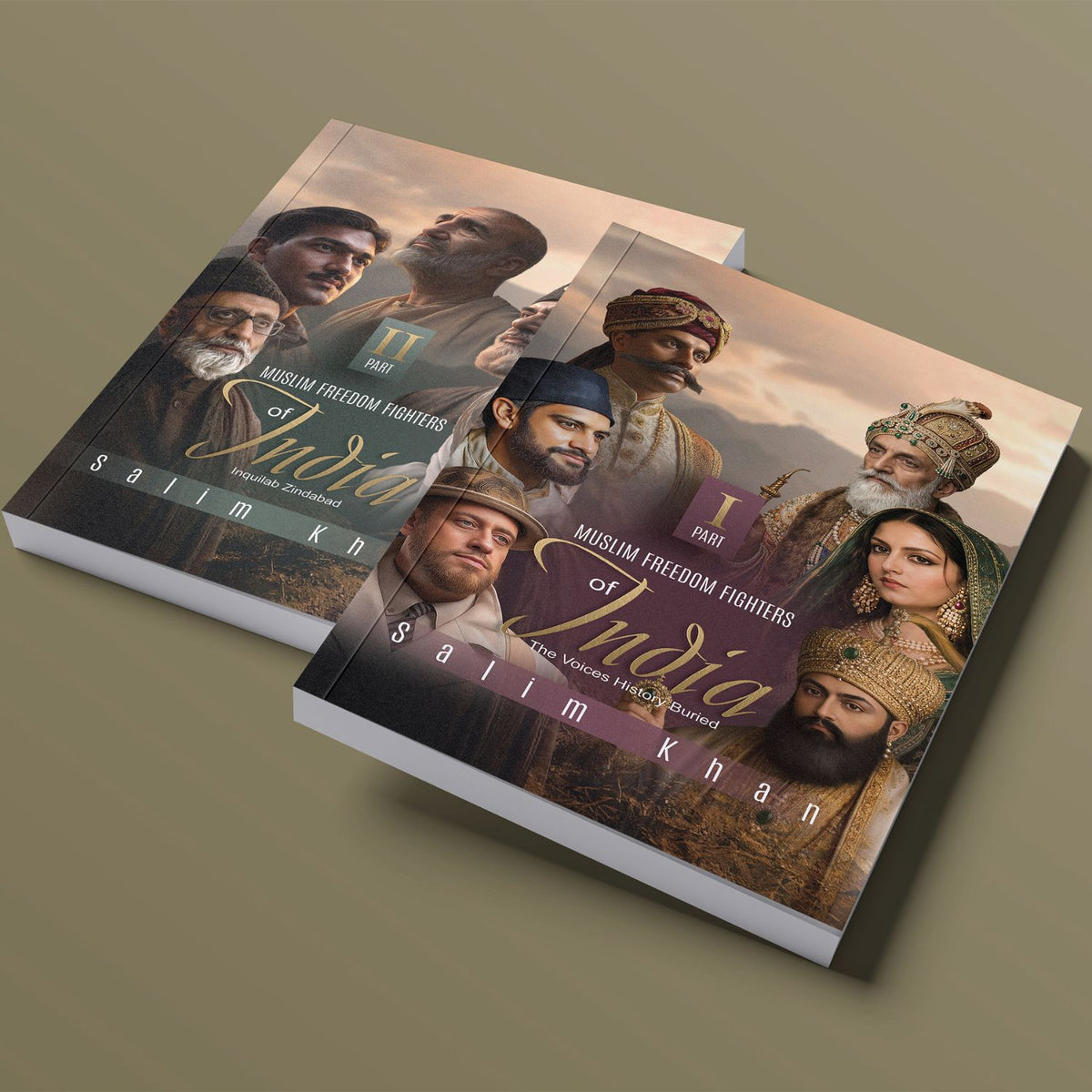 Muslim Freedom Fighters of India, Parts 1 and 2, as printed