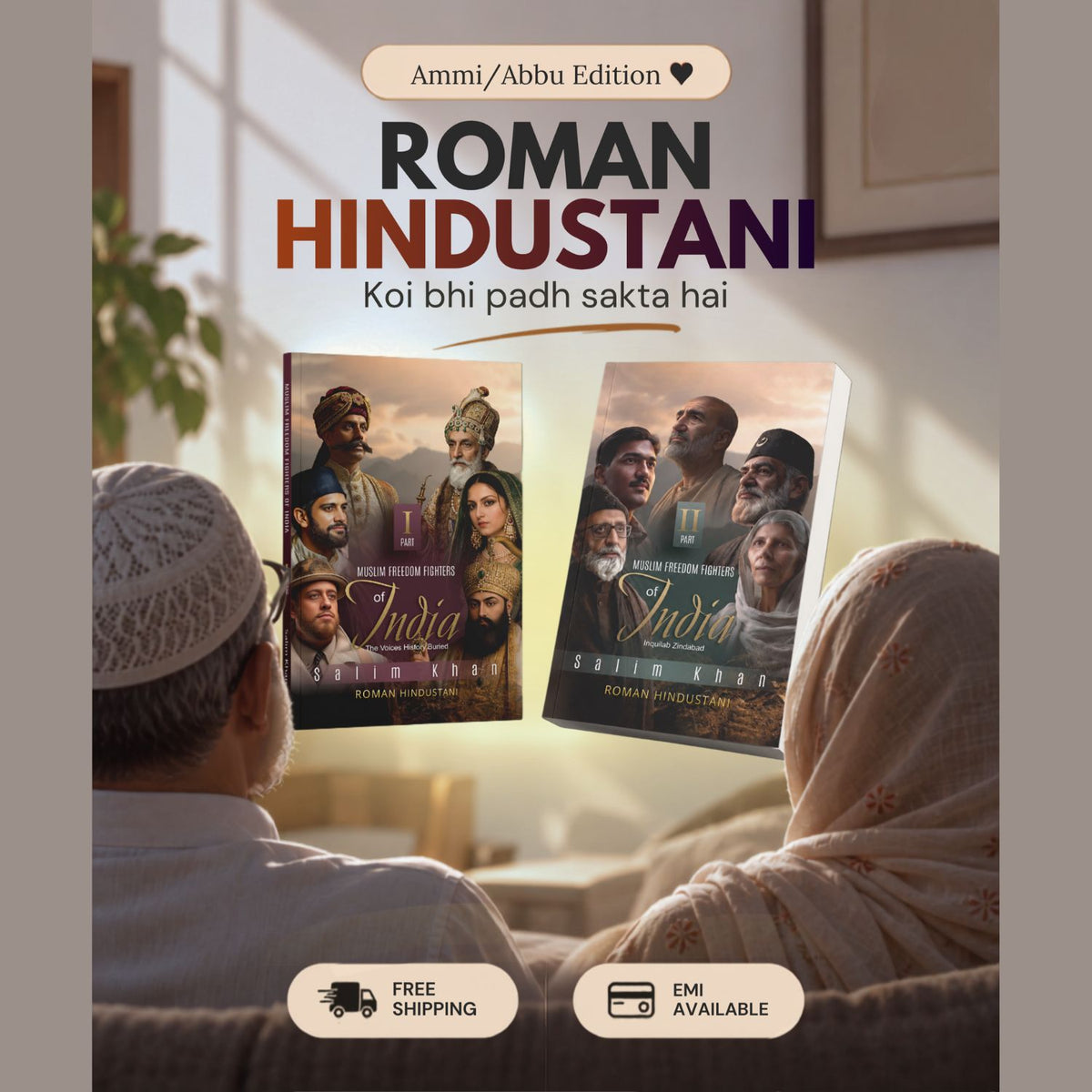 Muslim Freedom Fighters of India (Roman Urdu Edition)