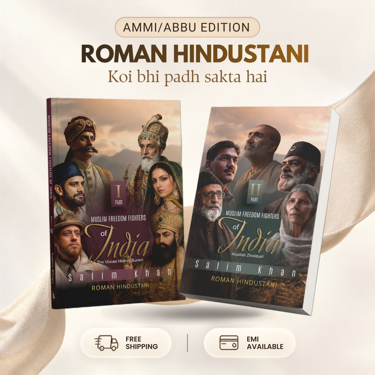 Muslim Freedom Fighters of India (Roman Urdu Edition)
